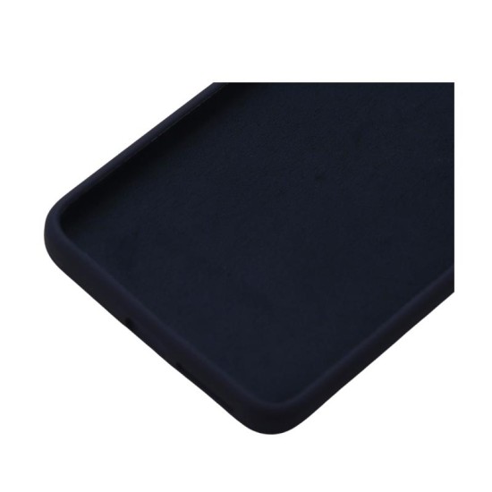 Θήκη Liquid Silicon inos Xiaomi Redmi Note 14 5G Velvet Σκούρο Μπλε