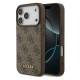 Θήκη PU Guess Apple iPhone 17 Pro Hardcase Classic Logo 4G Καφέ Θήκη PU Guess Apple iPhone 17 Pro Hardcase Classic Logo 4G Καφέ