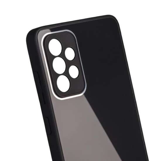 Θήκη TPU & Glass inos Samsung A736B Galaxy A73 5G CamGuard Μαύρο Θήκη TPU & Glass inos Samsung A736B Galaxy A73 5G CamGuard Μαύρο