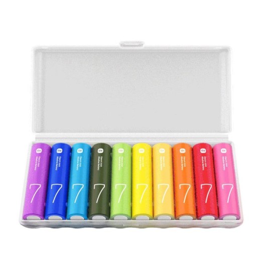 Μπαταρία Alkaline Xiaomi AAA BHR5394GL Rainbow Πολύχρωμο (10 τεμ.)