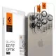 Προστατευτικό Κάλυμμα Κάμερας Spigen Optik.tR EZ-FIT για Τζαμάκι Κάμερας Apple iPhone14 Pro/ 14 Pro Max/ 15 Pro/ 15 Pro Max/ 16 Pro/ 16 Pro Max Natural Τιτάνιο (2 τεμ.)