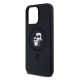Θήκη Σιλικόνης Karl Lagerfeld Apple iPhone 15 Pro Max Magsafe Karl & Choupette Heads Μαύρο Θήκη Σιλικόνης Karl Lagerfeld Apple iPhone 15 Pro Max Magsafe Karl & Choupette Heads Μαύρο