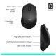 Ασύρματο Ποντίκι Logitech M331 Silent Plus Μαύρο Ασύρματο Ποντίκι Logitech M331 Silent Plus Μαύρο