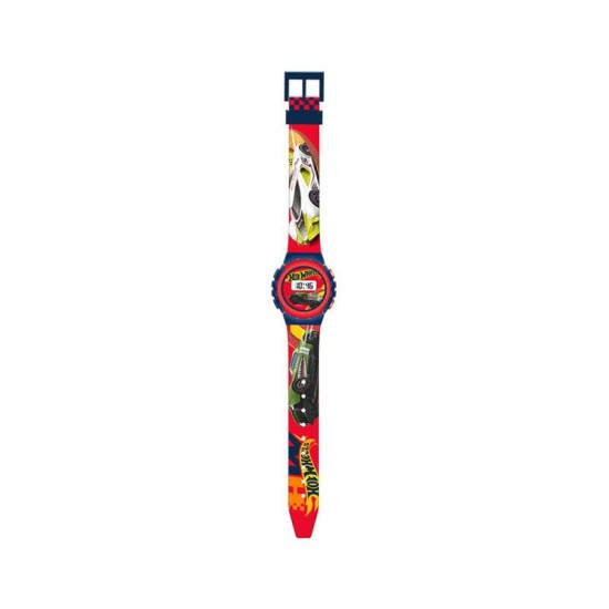 Ψηφιακό Ρολόι Χειρός Kids Licensing HW00004 Hot Wheels Ψηφιακό Ρολόι Χειρός Kids Licensing HW00004 Hot Wheels