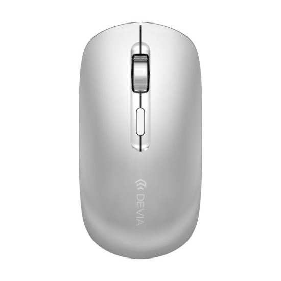 Ασύρματο Ποντίκι Devia EL245 2.4G Dual Mode Silent Lingo Ασημί Ασύρματο Ποντίκι Devia EL245 2.4G Dual Mode Silent Lingo Ασημί