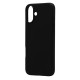Θήκη Liquid Silicon inos Apple iPhone 16 Plus 5G Velvet Μαύρο Θήκη Liquid Silicon inos Apple iPhone 16 Plus 5G Velvet Μαύρο