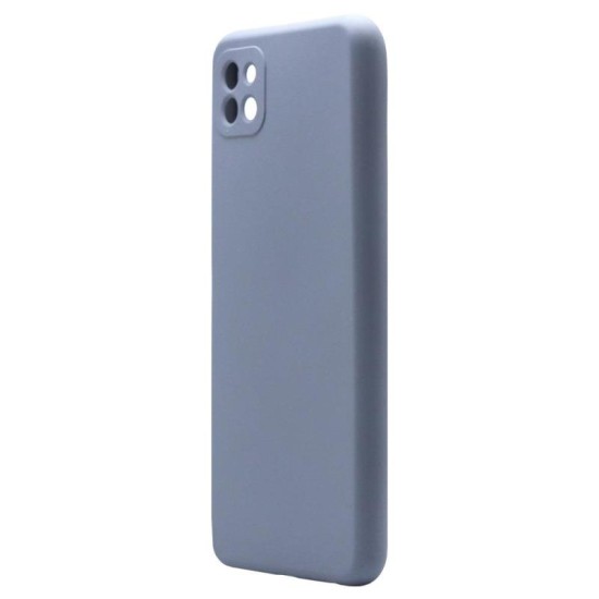 Θήκη Liquid Silicon inos Samsung A226B Galaxy A22 5G L-Cover Γκρι-Μπλε Θήκη Liquid Silicon inos Samsung A226B Galaxy A22 5G L-Cover Γκρι-Μπλε