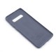 Θήκη Liquid Silicon inos Samsung G973F Galaxy S10 L-Cover Γκρι-Μπλε Θήκη Liquid Silicon inos Samsung G973F Galaxy S10 L-Cover Γκρι-Μπλε