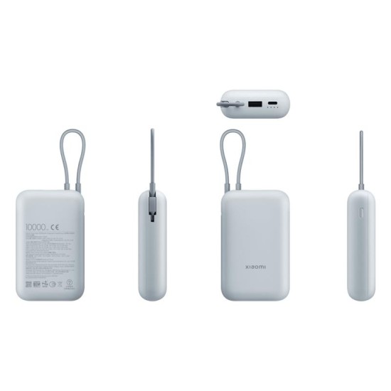 Φορτιστής Ανάγκης Ταχείας Φόρτισης Xiaomi BHR9073GL 22.5W 10000mAh με Ενσωματωμένο Καλώδιο Γαλάζιο