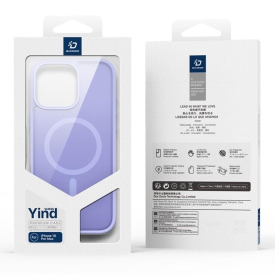 Θήκη TPU & PC Dux Ducis Yind Magnetic MagSafe Apple iPhone 16 Pro Max Μαύρο Θήκη TPU & PC Dux Ducis Yind Magnetic MagSafe Apple iPhone 16 Pro Max Μαύρο