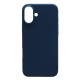 Θήκη Liquid Silicon inos Apple iPhone 16 5G Velvet Σκούρο Μπλε Θήκη Liquid Silicon inos Apple iPhone 16 5G Velvet Σκούρο Μπλε