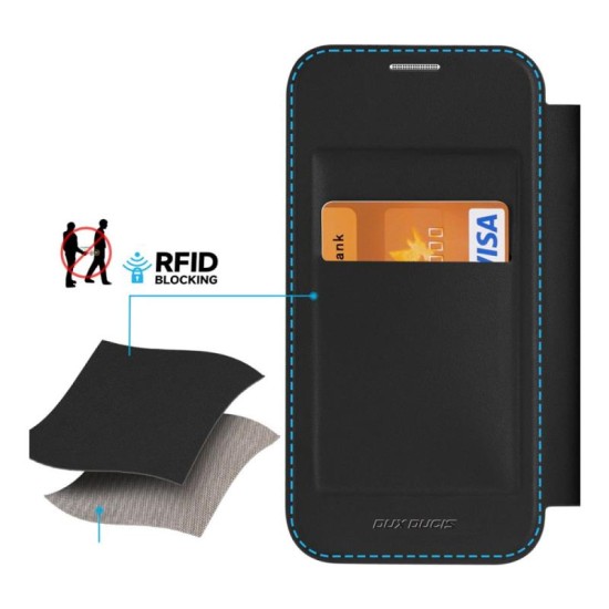 Θήκη Flip Dux Ducis Skin X Pro Wallet Apple iPhone 15 Pro Μαύρο Θήκη Flip Dux Ducis Skin X Pro Wallet Apple iPhone 15 Pro Μαύρο