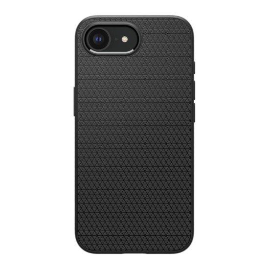 Θήκη Soft TPU Spigen Liquid Air Apple iPhone 16e Μαύρο Θήκη Soft TPU Spigen Liquid Air Apple iPhone 16e Μαύρο