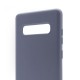 Θήκη Liquid Silicon inos Samsung G973F Galaxy S10 L-Cover Γκρι-Μπλε Θήκη Liquid Silicon inos Samsung G973F Galaxy S10 L-Cover Γκρι-Μπλε