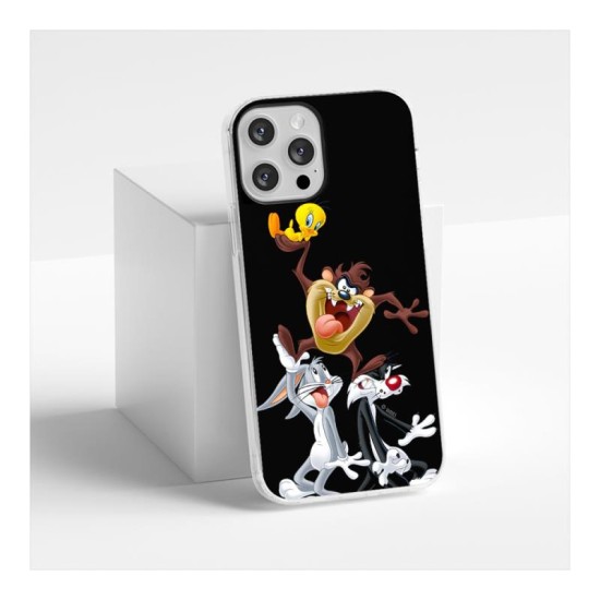 Θήκη Soft TPU Warner Bros Looney Tunes 001 Apple iPhone 15 Pro Μαύρο Θήκη Soft TPU Warner Bros Looney Tunes 001 Apple iPhone 15 Pro Μαύρο