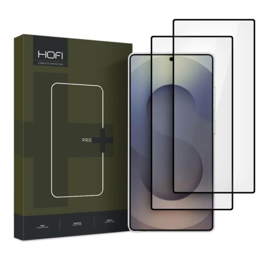 Tempered Glass Full Face Hofi Pro+ Samsung Galaxy S25 Ultra 5G Μαύρο (2 τεμ.) Tempered Glass Full Face Hofi Pro+ Samsung Galaxy S25 Ultra 5G Μαύρο (2 τεμ.)