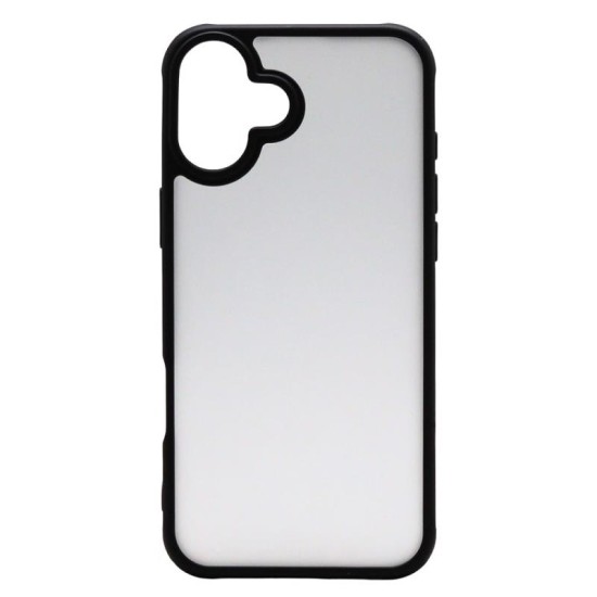Θήκη TPU & PC inos Apple iPhone 16 Plus Flame Μαύρο