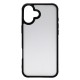 Θήκη TPU & PC inos Apple iPhone 16 Plus Flame Μαύρο