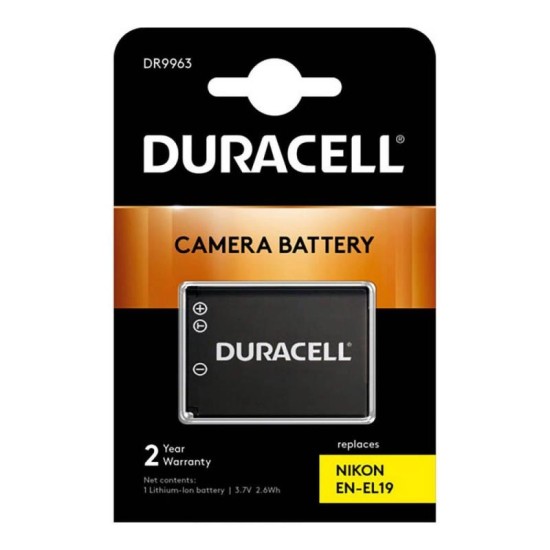 Μπαταρία Κάμερας Duracell DR9963 για Nikon EN-EL19 3.7V 700mAh (1 τεμ)