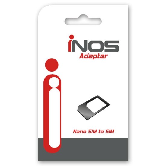Αντάπτορας inos Nano SIM σε SIM Αντάπτορας inos Nano SIM σε SIM