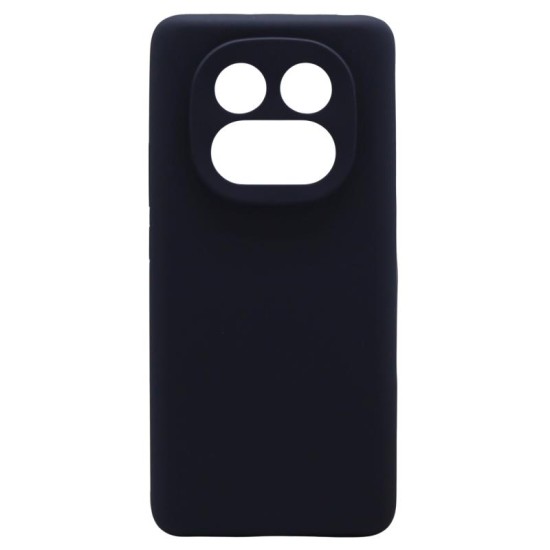 Θήκη Liquid Silicon inos Xiaomi Redmi Note 14 Pro Plus 5G Velvet Σκούρο Μπλε