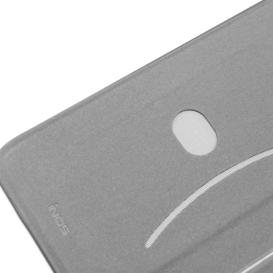 Θήκη Flip Book inos Xiaomi Redmi Note 10 5G Curved S-Folio Γκρι Θήκη Flip Book inos Xiaomi Redmi Note 10 5G Curved S-Folio Γκρι