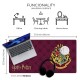 Mousepad Warner Bros Harry Potter 205 80x40cm Μπορντώ (1 τεμ) Mousepad Warner Bros Harry Potter 205 80x40cm Μπορντώ (1 τεμ)
