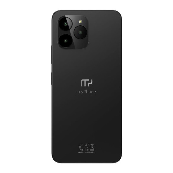 Κινητό Τηλέφωνο myPhone N23 (Dual SIM) 128GB 6GB RAM Μαύρο με Θήκη TPU Κινητό Τηλέφωνο myPhone N23 (Dual SIM) 128GB 6GB RAM Μαύρο με Θήκη TPU