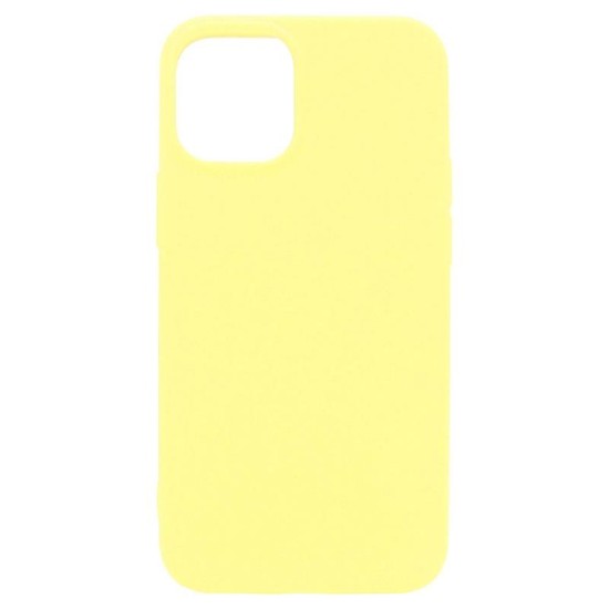Θήκη Soft TPU inos Apple iPhone 12/ 12 Pro S-Cover Κίτρινο