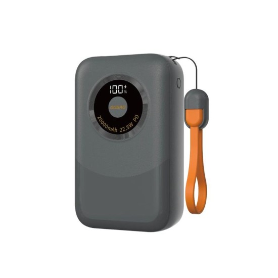 Φορτιστής Ανάγκης Dudao K21Pro Mini PD 22.5W 20000mAh Γκρι Φορτιστής Ανάγκης Dudao K21Pro Mini PD 22.5W 20000mAh Γκρι