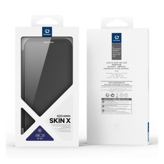 Θήκη Flip Dux Ducis Skin X Pro Wallet με MagSafe Samsung S931B Galaxy S25 5G Μαύρο Θήκη Flip Dux Ducis Skin X Pro Wallet με MagSafe Samsung S931B Galaxy S25 5G Μαύρο
