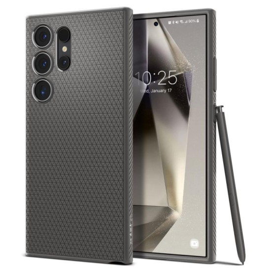 Θήκη Soft TPU Spigen Liquid Air Samsung S928B Galaxy S24 Ultra 5G Γκρι Θήκη Soft TPU Spigen Liquid Air Samsung S928B Galaxy S24 Ultra 5G Γκρι