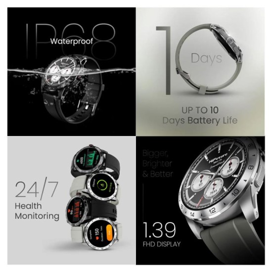 Smartwatch HiFuture Flex 2 1.39’’ Ασημί Smartwatch HiFuture Flex 2 1.39’’ Ασημί