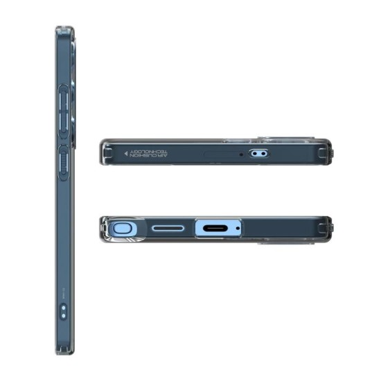 Θήκη TPU Spigen Liquid Crystal Samsung Galaxy S25 Ultra 5G Διάφανο-Γκρι Θήκη TPU Spigen Liquid Crystal Samsung Galaxy S25 Ultra 5G Διάφανο-Γκρι