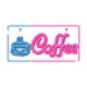 Neon Plexi Neolia NNE11 COFFEE (USB & On/Off) Ροζ - Μπλε Neon Plexi Neolia NNE11 COFFEE (USB & On/Off) Ροζ - Μπλε