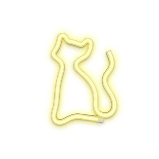 Neon LED Forever Light FLNEO3 CAT (USB/Μπαταρίας & On/Off) Θερμό Λευκό Neon LED Forever Light FLNEO3 CAT (USB/Μπαταρίας & On/Off) Θερμό Λευκό