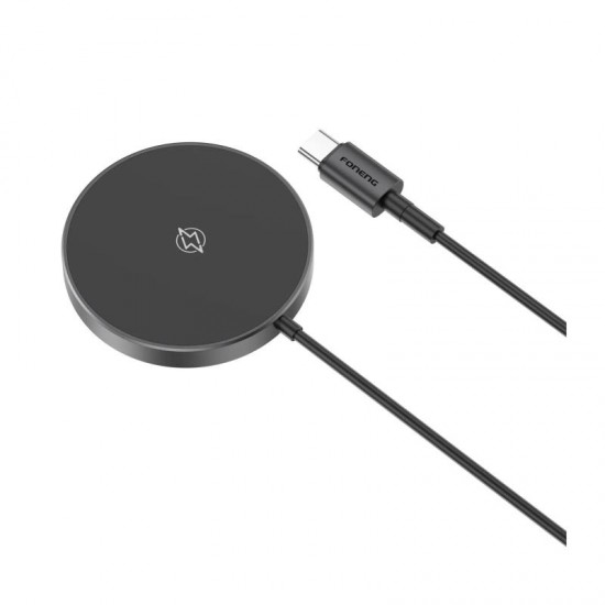 Ασύρματη Βάση Φόρτισης Μαγνητική Mini Foneng W03 15W με Stand & Καλώδιο 1m Μαύρο Ασύρματη Βάση Φόρτισης Μαγνητική Mini Foneng W03 15W με Stand & Καλώδιο 1m Μαύρο