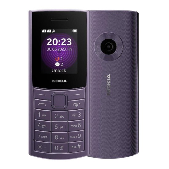 Κινητό Τηλέφωνο Nokia 110 4G (2023) (Dual SIM) Μωβ Κινητό Τηλέφωνο Nokia 110 4G (2023) (Dual SIM) Μωβ