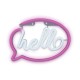 Neon LED Forever Light FLNE15 HELLO (USB/Μπαταρίας & On/Off) Ροζ - Λευκό Neon LED Forever Light FLNE15 HELLO (USB/Μπαταρίας & On/Off) Ροζ - Λευκό