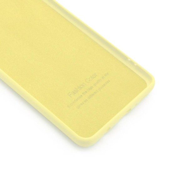 Θήκη Liquid Silicon inos Samsung G975F Galaxy S10 Plus L-Cover Κίτρινο Θήκη Liquid Silicon inos Samsung G975F Galaxy S10 Plus L-Cover Κίτρινο