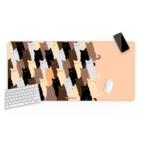 Mousepad Babaco Cats 001 80x40cm (1 τεμ) Mousepad Babaco Cats 001 80x40cm (1 τεμ)