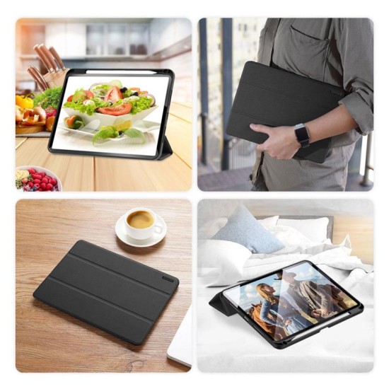 Θήκη TPU Flip Shock Proof Dux Ducis Domo Apple iPad Pro 11.0'' (2024) Μαύρο Θήκη TPU Flip Shock Proof Dux Ducis Domo Apple iPad Pro 11.0'' (2024) Μαύρο