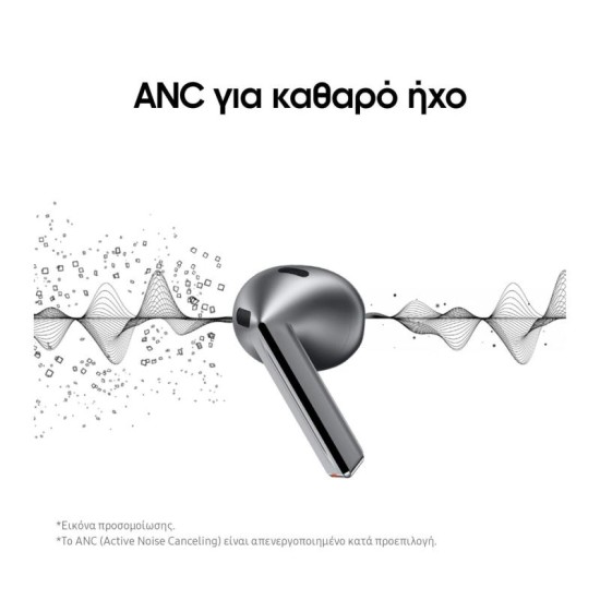 True Wireless Ακουστικά Bluetooth Samsung SM-R530 Galaxy Buds 3 Λευκό True Wireless Ακουστικά Bluetooth Samsung SM-R530 Galaxy Buds 3 Λευκό