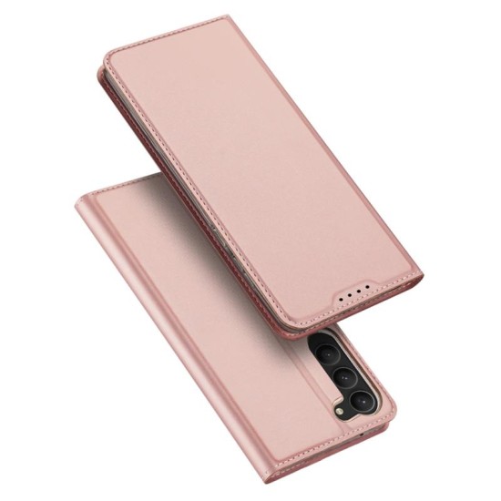 Θήκη Flip Dux Ducis Skin Pro Samsung S916B Galaxy S23 Plus 5G Ροζ Θήκη Flip Dux Ducis Skin Pro Samsung S916B Galaxy S23 Plus 5G Ροζ