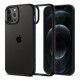 Θήκη TPU & PC Spigen Ultra Hybrid Apple iPhone 12/ 12 Pro Διάφανο-Μαύρο