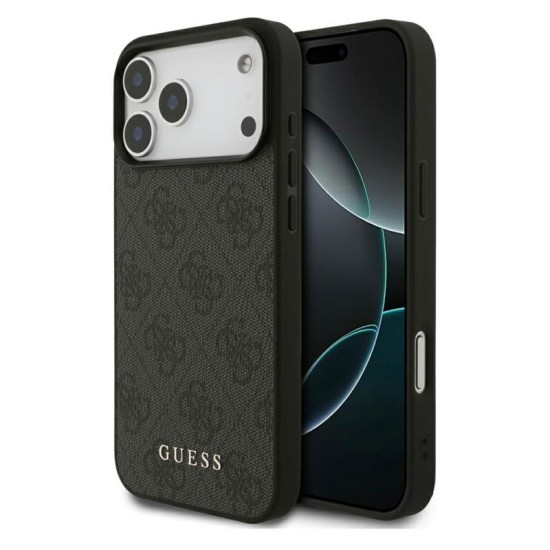 Θήκη PU Guess Apple iPhone 17 Pro Max Hardcase Classic Logo 4G Μαύρο Θήκη PU Guess Apple iPhone 17 Pro Max Hardcase Classic Logo 4G Μαύρο
