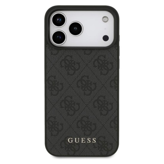 Θήκη PU Guess Apple iPhone 17 Pro Max Hardcase Classic Logo 4G Μαύρο Θήκη PU Guess Apple iPhone 17 Pro Max Hardcase Classic Logo 4G Μαύρο