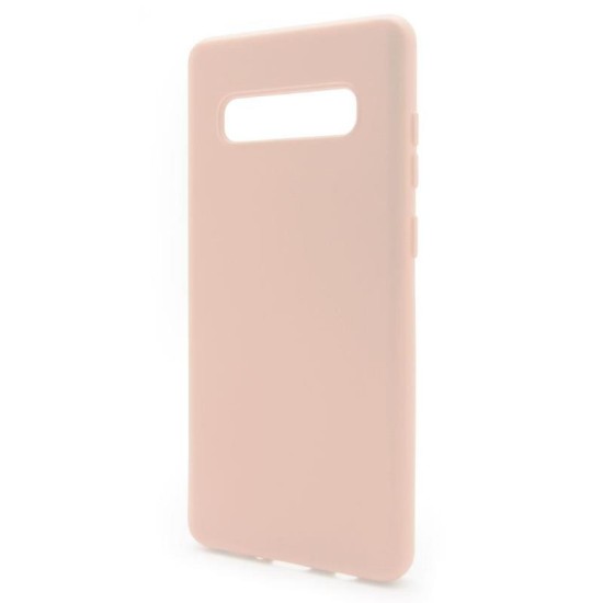 Θήκη Liquid Silicon inos Samsung G975F Galaxy S10 Plus L-Cover Σομόν Θήκη Liquid Silicon inos Samsung G975F Galaxy S10 Plus L-Cover Σομόν