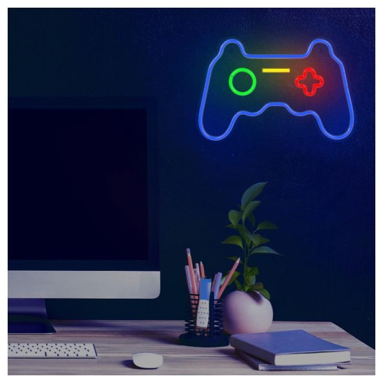 Neon Plexi Forever Light FPNE03X GAMEPAD (USB, On/Off & Dimmer) Πολύχρωμο Neon Plexi Forever Light FPNE03X GAMEPAD (USB, On/Off & Dimmer) Πολύχρωμο