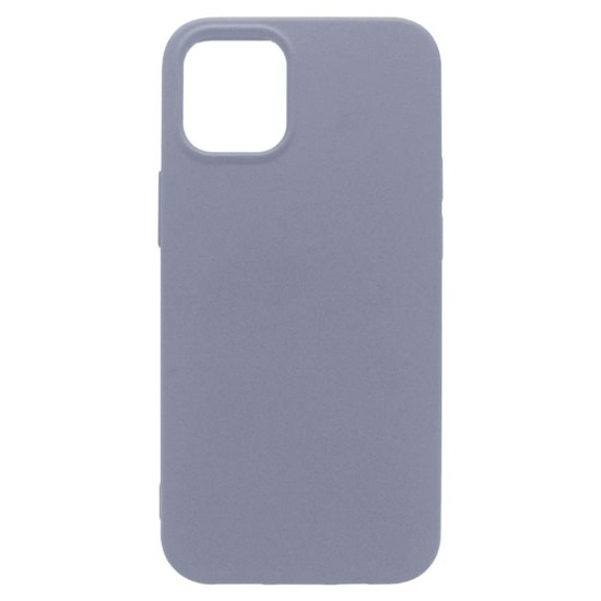 Θήκη Liquid Silicon inos Apple iPhone 12 Pro Max L-Cover Γκρι-Μπλε Θήκη Liquid Silicon inos Apple iPhone 12 Pro Max L-Cover Γκρι-Μπλε
